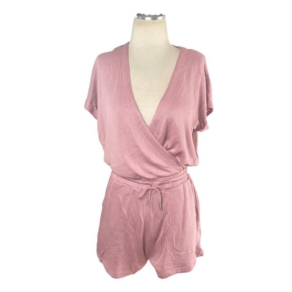 L*SPACE Great Escape Romper in Dusty Rose Small - Picture 4 of 12